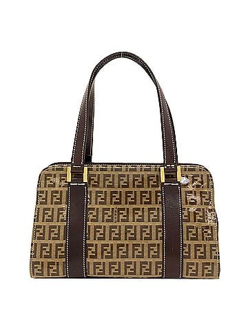 Fendi Fendi Zucchino Pattern Handbag, Enamel, Women's FENDI (view 2)