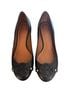 Tory Burch 100% Leather Black Flats Size 6 1/2 - photo 1