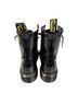 Dr. Martens 100% Patent Leather Solid Black Boots Size 6 - photo 2