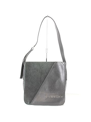 Givenchy GIVENCHY Square Shoulder Bag, Suede/Leather, Black, Women's (view 1)