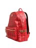 MCM 100% Leather Solid Red Medium Stark Studded Visetos Backpack - Women's Red One size - photo 4