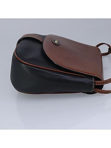 Bally Vintage Shoulder Bag Leather Brown Leather Shoulder Bag Bag (view 2)
