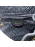 Gucci 100% Suede Solid Black Bamboo Backpack Daim Black Suede Backpack Bag One size - photo 11