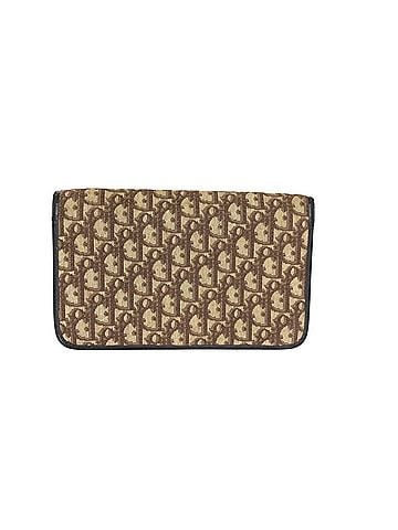 Christian Dior Christian Dior Vintage Trotter Beige Brown Gold Hardware Leather Jacquard Chain Shoulder Bag/Handbag (2-Way) for Women (view 2)