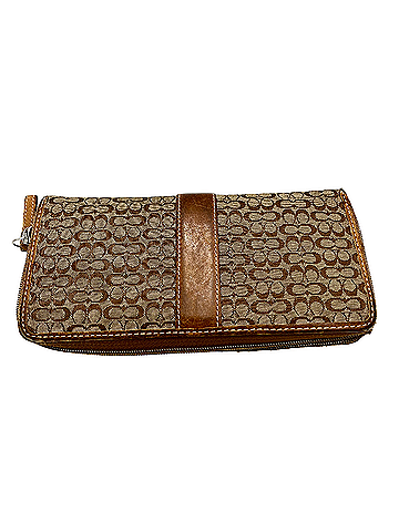 Coach Tabby Wallet Beige Beige Canvas Wallets Accessory (view 1)