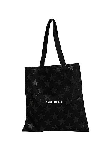 Saint Laurent Rive Droite Black Tote Women's With Star Print Tote Women's bag (view 1)