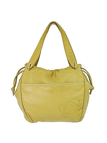 Loewe Anagram Tote Leather Beige Leather Tote Bag Bag (view 1)