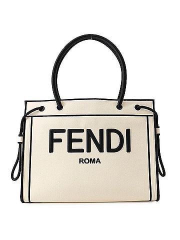 Fendi Fendi Tote Bag Roma Shopper Canvas 8BH378 FENDI Handbag (view 1)