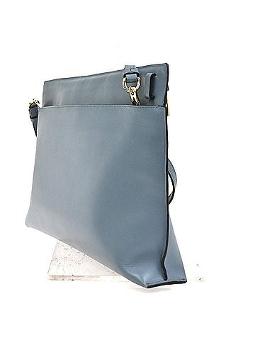 Loewe T Messenger Leather Blue Leather Shoulder Bag Bag (view 2)