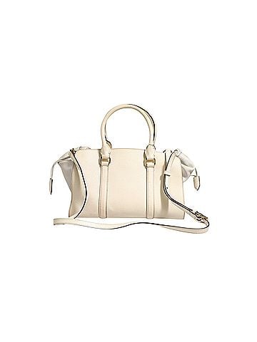 Burberry Chalk White Large Leather Tote Women's Bag (view 2)