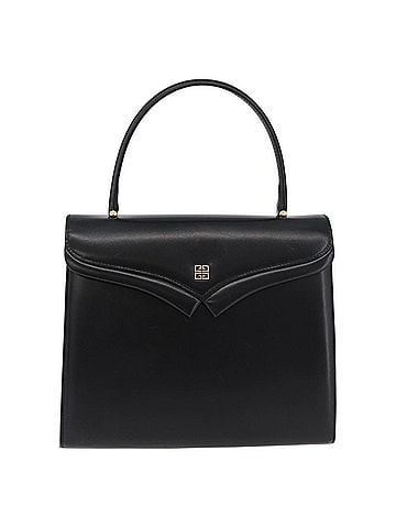 Givenchy Vintage Handbag Leather Black Leather Handbag (view 1)
