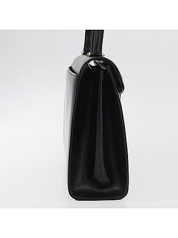 Givenchy Vintage Handbag Leather Black Leather Handbag (view 2)