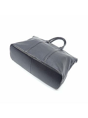 Coach Coach Handbag Caleb Work Bag Men's Black Leather Shoulder CY769 (view 2)