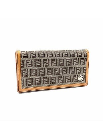 Fendi Fendi Bi-fold Long Wallet for Women, Zucca Canvas, 00TN9 (view 1)