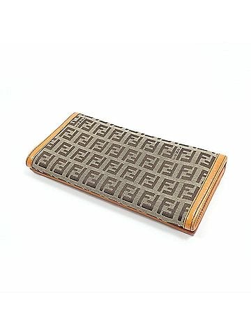 Fendi Fendi Bi-fold Long Wallet for Women, Zucca Canvas, 00TN9 (view 2)