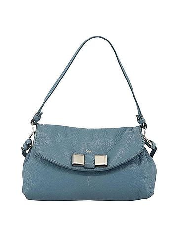 Chloé Lily Handbag Leather Blue Leather Handbag (view 1)