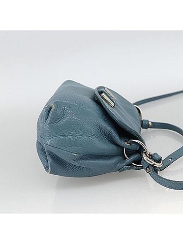 Chloé Lily Handbag Leather Blue Leather Handbag (view 2)