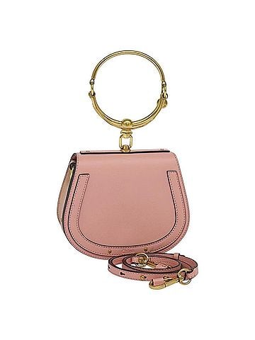 Chloé Nile Crossbody Bag Leather Pink Leather Handbag (view 1)