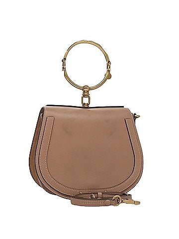 Chloé Nile Crossbody Bag Leather Pink Leather Handbag (view 1)