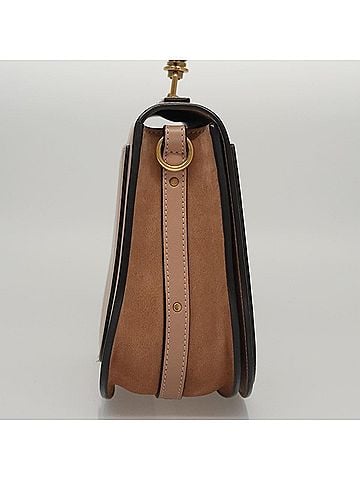 Chloé Nile Crossbody Bag Leather Pink Leather Handbag (view 2)