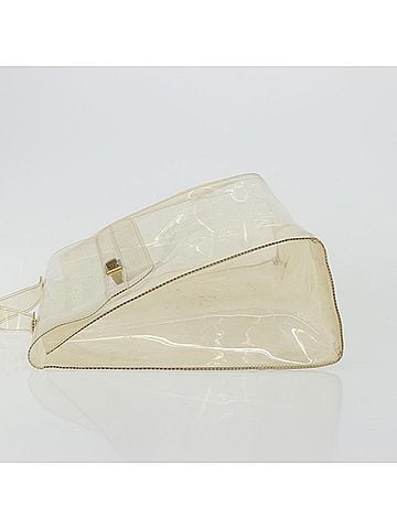 Hermès Kelly Souvenir Bag Vinyl Clear Plastic Handbag (view 2)