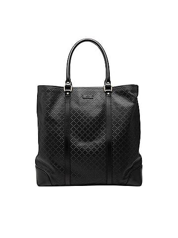 Gucci Gucci Diamante Tote Bag Shoulder 223663 Black Leather Women's GUCCI (view 1)
