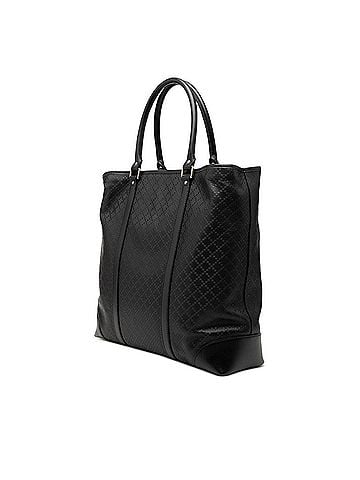 Gucci Gucci Diamante Tote Bag Shoulder 223663 Black Leather Women's GUCCI (view 2)