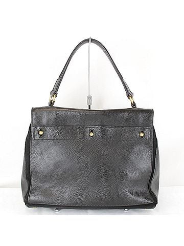 Yves Saint Laurent YVES SAINT LAURENT 197149?486628 Leather Handbag, Black, Women's (view 2)