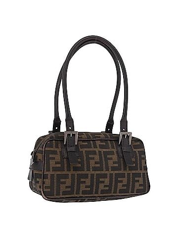 Fendi Zucca Tote Bag Ff Motif Multicolour Canvas Shoulder Bag Bag (view 1)