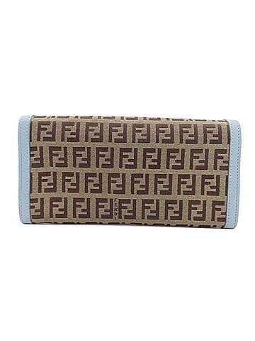 Fendi Fendi Zucchino Pattern Long Wallet, Canvas, Women's FENDI (view 2)