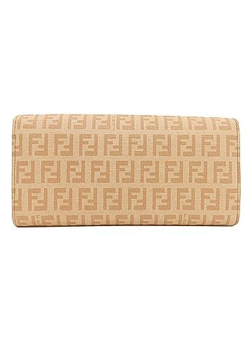 Fendi Fendi Zucchino Pattern Long Wallet PVC Women's FENDI (view 2)