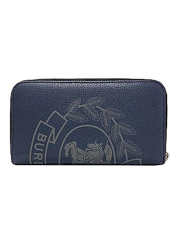 Burberry Burberry logo motif long wallet, leather, women's. (view 2)
