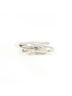 Hermès 100% Sterling Silver Silver Toned Hermes Vertige Ring One size - photo 2
