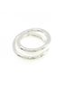 Hermès 100% Sterling Silver Silver Toned Hermes Vertige Ring One size - photo 3