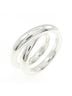 Hermès 100% Sterling Silver Silver Toned Hermes Vertige Ring One size - photo 1