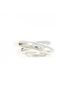 Hermès 100% Sterling Silver Silver Toned Hermes Vertige Ring One size - photo 2