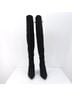Stuart Weitzman 100% Suede Solid Black Boots Size 5 1/2 - photo 3