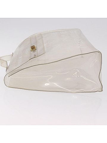 Hermès Kelly Handbag Vinyl Clear Plastic Handbag (view 2)