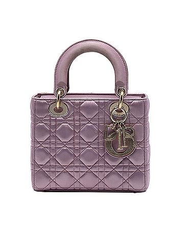 Dior Small Satin Cannage Swarovski Lady Dior (view 1)