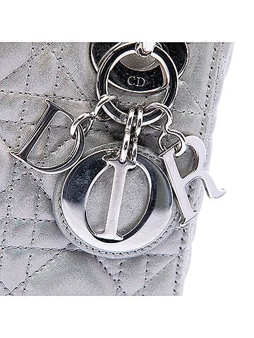 Dior Mini Iridescent Lambskin Cannage Lady Dior (view 2)