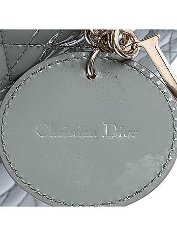 Dior Small Patent Cannage Lady Dior (view 2)