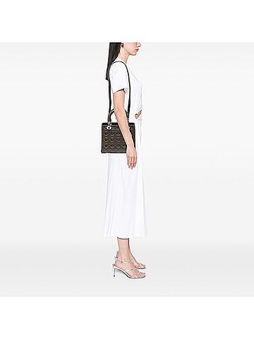 Dior Medium Patent Cannage Lady Dior (view 2)