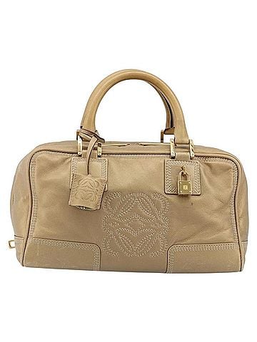 Loewe Amazona Bag Leather Gold Leather Handbag (view 1)