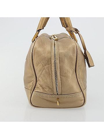Loewe Amazona Bag Leather Gold Leather Handbag (view 2)