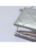 Prada 100% Leather Solid Silver Chain Wallet Embellished Leather Silver Leather Wallets Accessory One size - photo 9