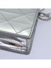 Prada 100% Leather Solid Silver Chain Wallet Embellished Leather Silver Leather Wallets Accessory One size - photo 10