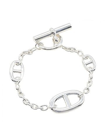 Hermès Hermes Chaine d'Ancre Farandole Bracelet, Sterling Silver 925, Women's Tone (view 2)