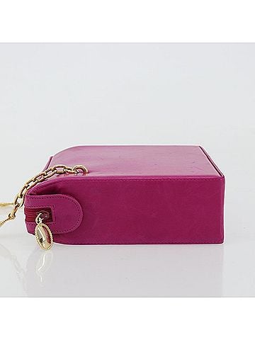 Dior Chain Shoulder Bag Pink Leather Shoulder Bag Bag (view 2)