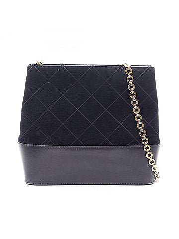 Salvatore Ferragamo Salvatore Ferragamo shoulder bag/handbag, leather/suede, women's, black. (view 1)