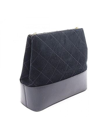 Salvatore Ferragamo Salvatore Ferragamo shoulder bag/handbag, leather/suede, women's, black. (view 2)